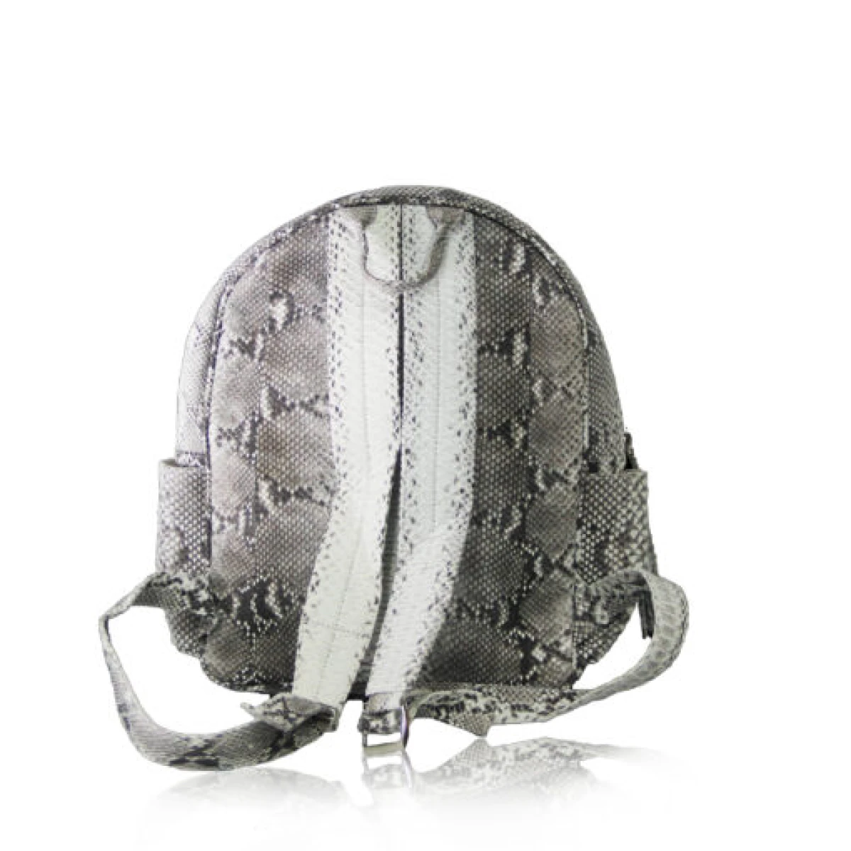 Natural Ultra Python Leather Backpack view 2