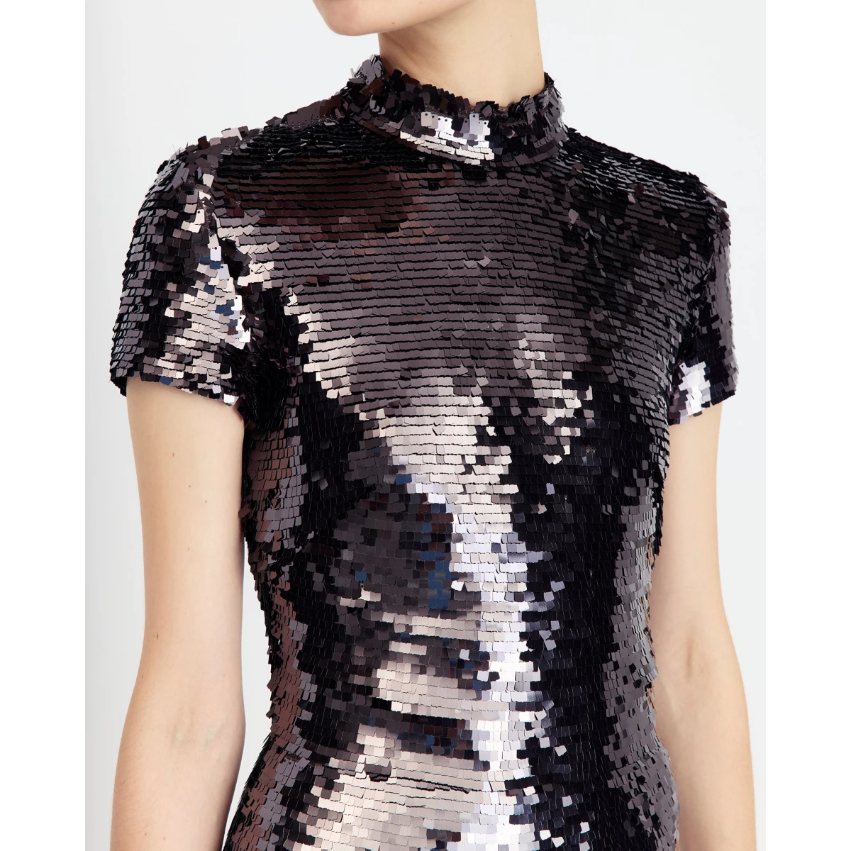 Otis Gown In Square Sequin view 5